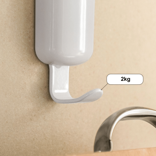 Zenlife Glen Rotating Wall Hook Rack, with 6 Hooks