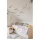 Alpaka Kaia Kids 2 in 1 Daybed with Underbed and Storage, White & Oak Effect, Long Single, 97.2x208.2x77cm