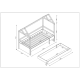 Alpaka Tui Kids Single house Bed with Underbed Drawer