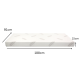 Alpaka Tui Kids House Bed and Memory Foam Mattress Combo, Single