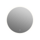 Aruvo Arled Round LED Acrylic Frame Bathroom Mirror with Demister 800mm