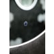 Aruvo Arled Round LED Acrylic Frame Bathroom Mirror with Demister 800mm
