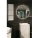 Aruvo Nfled Round Frameless Bathroom Mirror with LED 750mm