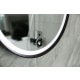 Aruvo Frled Oval Metal Framed LED Mirror, 900mm