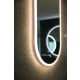 Aruvo Arled Oval Acrylic Framed LED Mirror, 900mm