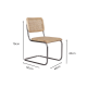 BohoBoho Gronadal Cantilever Chair, Natural, Set of 2