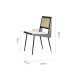BohoBoho Monte Iron Wood Dining Chair, Natural, Set of 2