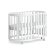 Boori Eden Kids Oval Cot V22 - Beech Wood, Barley White