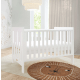 Boori Daintree Kids Baby Cot, Barley White
