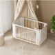 Boori Nova Kids Baby Cot, Barley and Beech