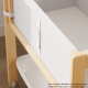 Boori Tidy Kids Bassinet/Change Table - 2 in 1, Barley White
