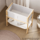 Boori Tidy Kids Bassinet/Change Table - 2 in 1, Barley White