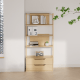 Boori Modular Kids 2 Drawer Bookshelf, Beech