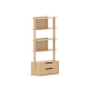 Boori Modular Kids 2 Drawer Bookshelf, Beech