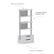 Boori Modular Kids 2 Drawer Bookshelf, Beech