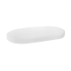 Boori Oval Kids Cot Fitted Mattress Protector, 119x64cm