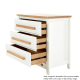 Boori Linear Kids 3 Drawer Chest Smart Assembly, Almond