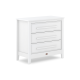 Boori Linear Kids 3 Drawer Chest Smart Assembly, Barley White