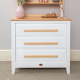 Boori Linear Kids 3 Drawer Chest Smart Assembly, Barley and Almond