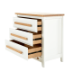 Boori Linear Kids 3 Drawer Chest Smart Assembly, Barley and Almond