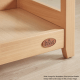 Boori Linear Kids Bedside Table, Barley White