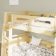 Boori Horizon Kids King Single Bunk Bed, Brushed Natural