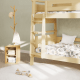 Boori Horizon Kids King Single Bunk Bed, Brushed Natural