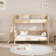 Boori Matilda Kids Single Bunk Bed + Ladder, Beech