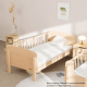 Boori Matilda Kids Single Bunk Bed + Storage Staircase, Beech