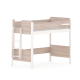 Boori Natty Kids King Single Loft Bed + Ladder, Barley and Oak