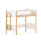 Boori Natty Kids King Single Loft Bed + Ladder, Barley and Almond