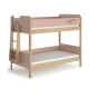 Boori Natty Kids King Single Bunk Bed + Ladder, Cherry and Almond