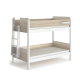 Boori Natty Kids King Single Bunk Bed + Ladder, Barley and Oak