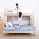 Boori Natty Kids Maxi Bunk Bed + Ladder, Barley and Almond