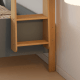 Boori Natty Kids King Single Bunk Bed + Ladder, Blueberry and Almond