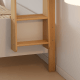 Boori Natty Kids King Single Bunk Bed + Ladder, Barley and Almond