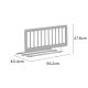 Boori Universal Kids Bed Guard Panel, Beech