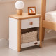 Boori Avalon Kids Bedside Table, Barley and Almond