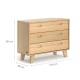 Boori Ballet Kids 3 Drawer Dresser