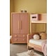 Boori Byron Kids 2 Door wardrobe with 2 drawers, Cherry and Beech