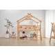 Boori Forest Kids Teepee Single Loft Bed, Almond