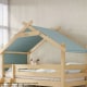 Boori Forest Kids Teepee Single Loft Tent Canopy, Cherry