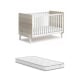 Boori Natty Baby Cot with Spring Mattress