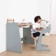 Boori Natty Kids Desk, Blueberry and Almond