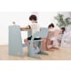 Boori Natty Kids Desk, Blueberry and Almond