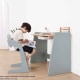 Boori Natty Kids Study Chair, Blueberry