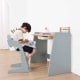 Boori Natty Kids Desk with Study Chair, Blueberry and Almond