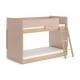 Boori Neat Kids Single Bunk Bed, Cherry and Almond