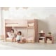 Boori Neat Kids Single Bunk Bed, Cherry and Almond