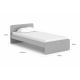 Boori Neat Kids Single Bed, Barley and Almond